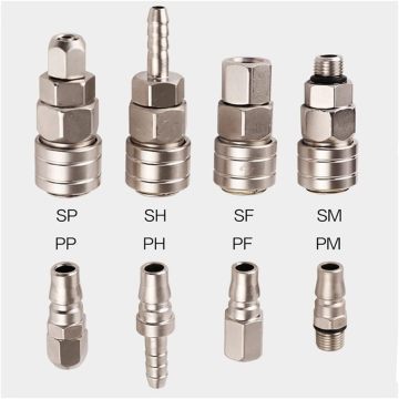 Self-Locking Quick Connector for Air Pipe and PU Tube