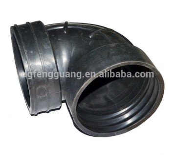fusheng air compressor parts rubber elbow hose connector plastic hose connector flexible hose connector