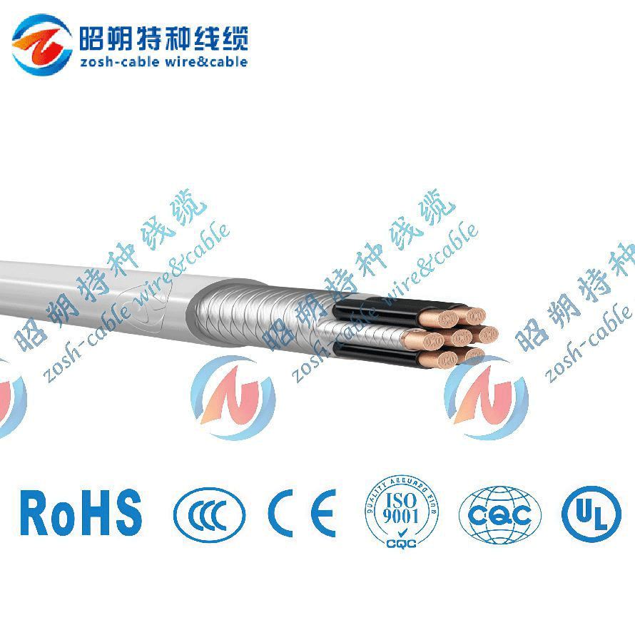 Cable revestido estándar europeo para cableado exterior