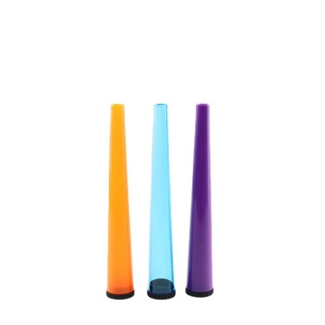 Wholesale Discount on 110MM Clear Portable Horn Tube Cigarette Rolling Pipes