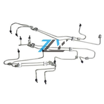 4P9666 Fuel Injector and High Pressure Oil Pipes for Cat 3406