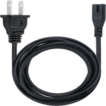 USA Standard AC 2 Pin -Prong Plug 18AWG 110 V C7 Verlängerungskabel für Computer