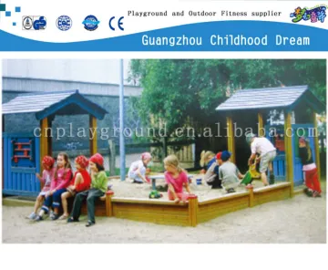 (HD-19106)Beach pavilion with sand pool