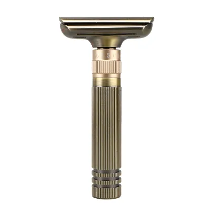 Adjustable Double-edged Aluminum Safety Razor