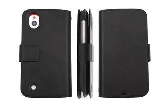 Colorful HTC Leather Phone Case Wallet , HTC T327W Waterpro