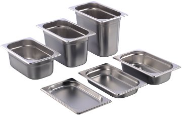 Tấm thép không gỉ Gastronorm 814
