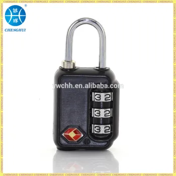 3 Digital passwork lock luggage TSA combination lock