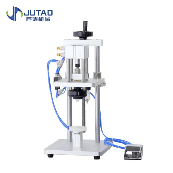 Pneumatic  perfume bottle water bottle pet bottle capping machine