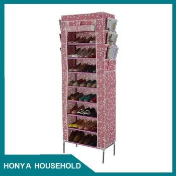 Home Furniture New Design Fabric Shoe Cabinet