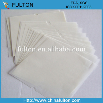 bleached coloured wax paper with designs/high quality wax candy wrappers/wax coated packaging paper