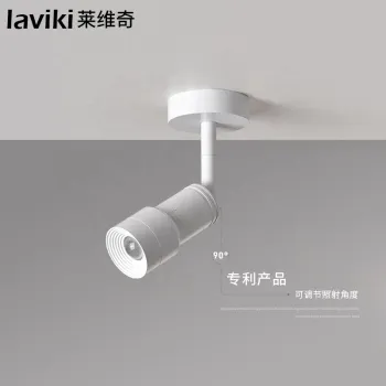 5W Surface Mounted Zoomable LED Spotlight with CRI90 and Changeable Beam Angle