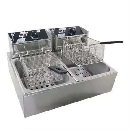 EF216 Electric Duck Fryer: Dual Tank Capacity for Perfectly Crispy Dishes