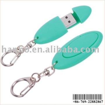 Silicon usb flash disk with keychain,usb flash memory stick