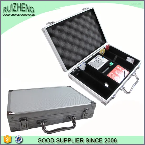 2015 newest factory hot direct selling poker chip trooley case