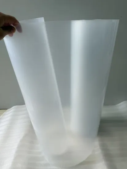 Thermoformed transparent PP plastic rigid film