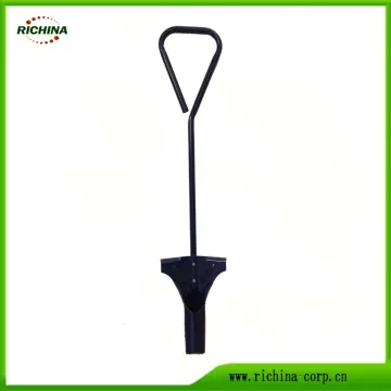 Carbon Steel Long Handle Bulb Planter