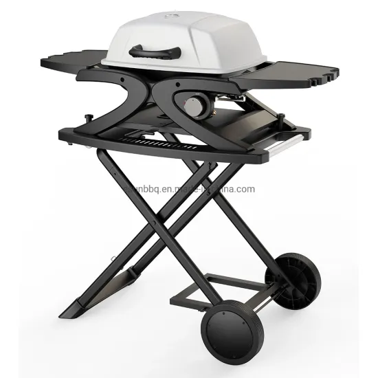 Esun Portable 1 Burner Gas Grill with Cart for Outdoor Cooking CE Approved
