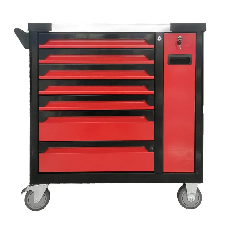 High Quality Wheeled 8 Drawers Rolling Tool Chest