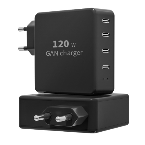 Puerto de Tipo-C*4 120W Gan Wall Chargers