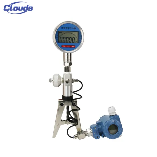 Clouds Pneumatic High Precision Digital Pressure Calibrator and Portable Test Pump
