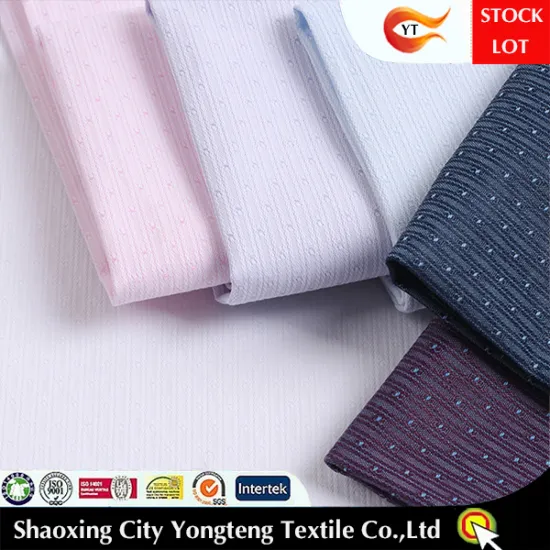 Ready goods, high density dobby cotton polyester shirting fabric                        
                                                Quality Choice