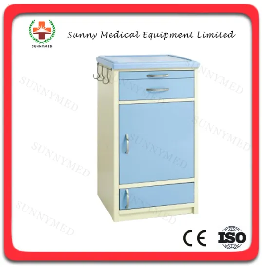 SY-R073 High quality cheap medical Bedside Cabinet for Hospital