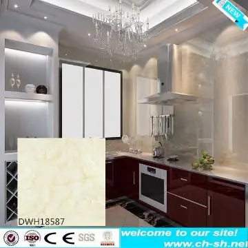 polished glazed floor tile