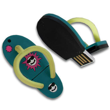 16GB Slipper-shaped USB Flash Drive with Plug-and-play Function