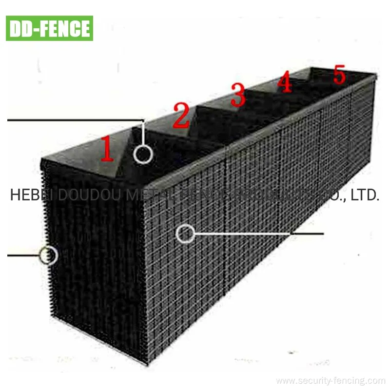 Gabion Retaining Wall Blast Wall