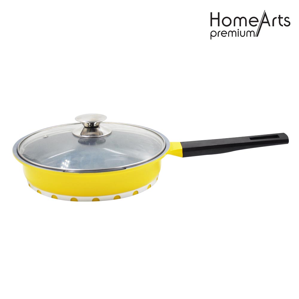 Aluminum Press Non-stick Cakepan With Glass Lid