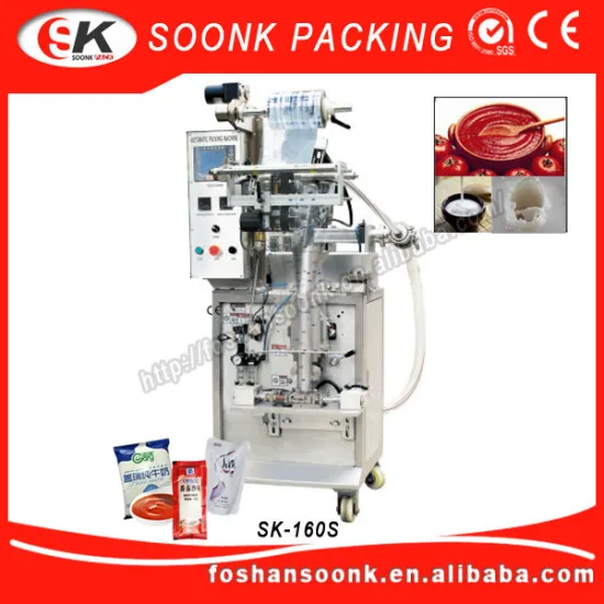 Soonke Vertical Aitomatic Oil Drinking Water Packing Machine