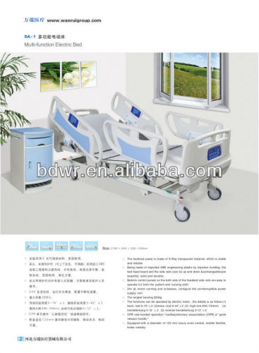 Comfy I.C.U. Bed, Electric, 5 Function (WITH X-RAY PERMEABLE BACKREST)