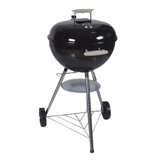 New Generation Outdoor Trolley Portable Barbeque Charcoal Bbq Barbecue Kettle Grill For Camping