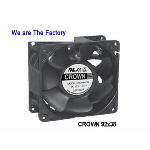 Factory Hot Sales 12V 09238 DC Fan de enfriamiento