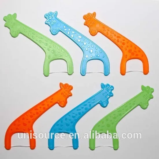 kids cute dental flossers