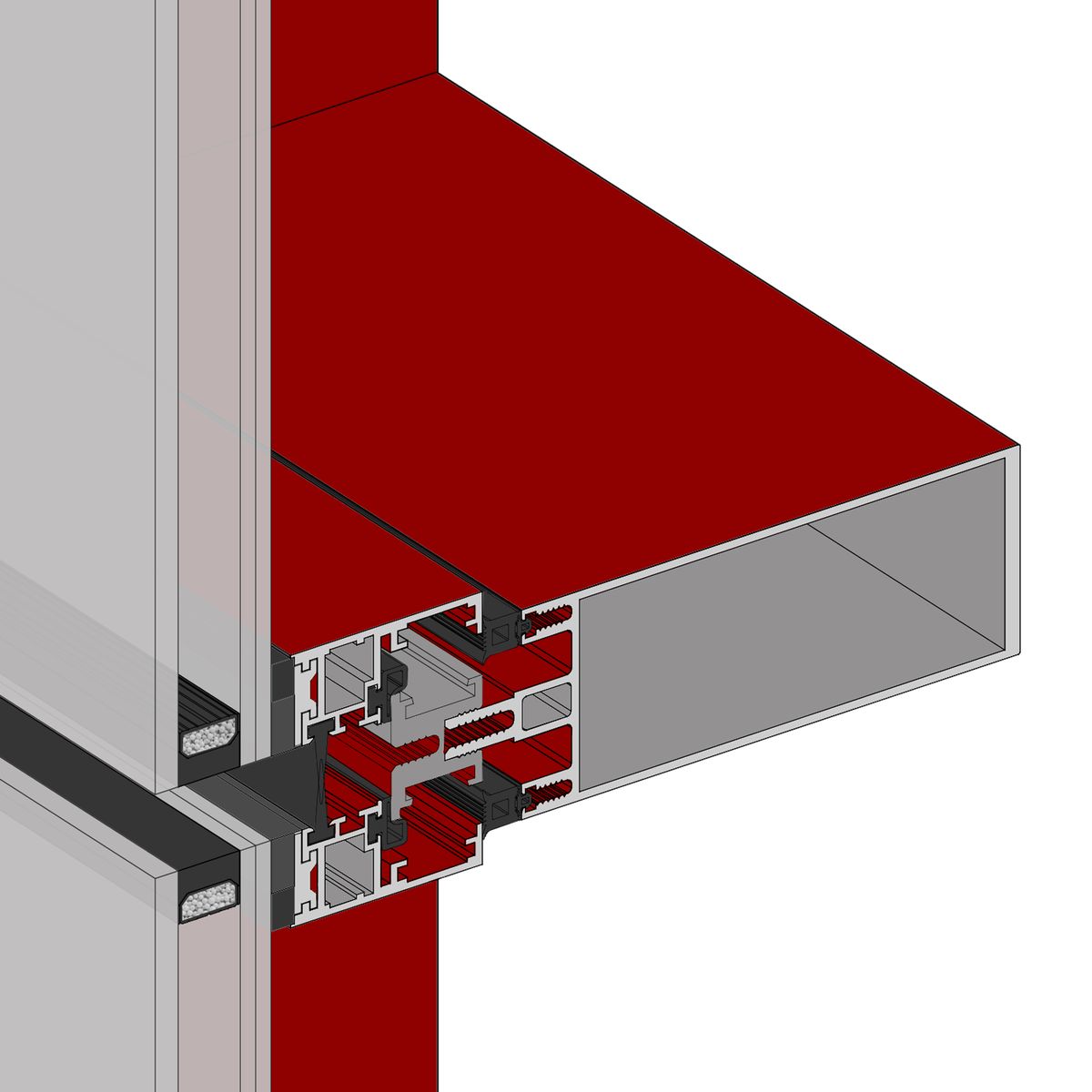 oefas aluminum curtain wall system
