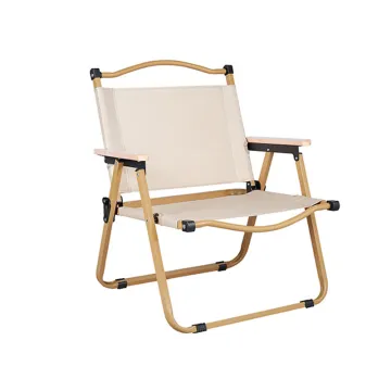 Collapsible Reclining Aluminum Frame Outdoor Camping Chair