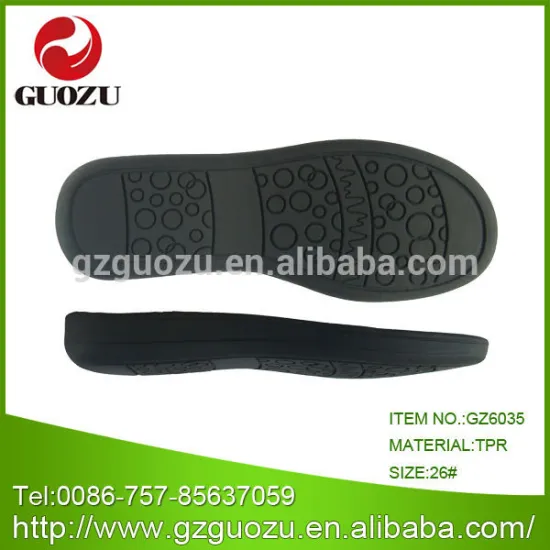tpr shoes sole for kids footwear