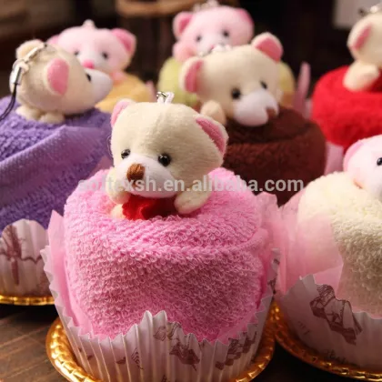 Cake towel windmill bear gifts Advertising promotional gifts towel