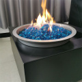 Outdoor Square Gas Fire Pit