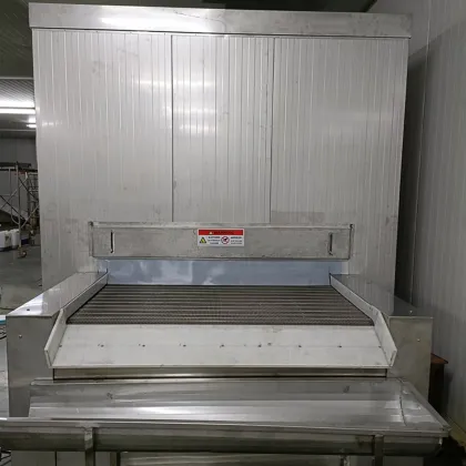 Industrial Frozen Chicken Breast Tunnel Freezer