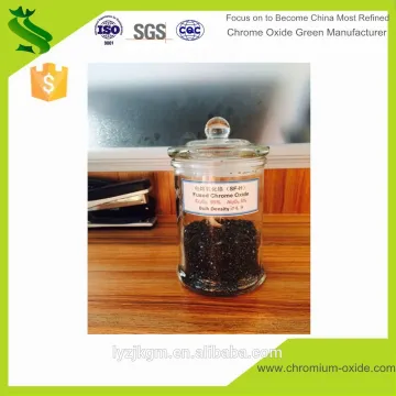Chromium oxide powder coating and painting