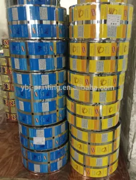 Aluminum foil food packaging film/plastic printed laminated packing film roll for snack