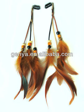 Real Hair feather Extensions