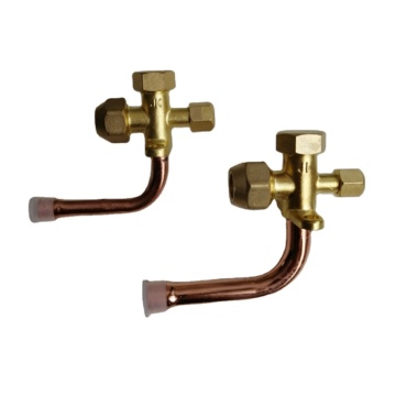Wholesale Brass AC Charging Valves in Various Sizes 1/4, 1/2, 3/8, 5/8 for Split AC Systems