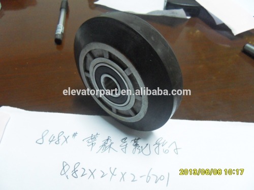 Thyssen guide shoe roller 150*28*2-6003 elevator guide shoe roller parts