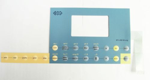 Cusotm Pc 3m468mp Adhesive Membrane Panel Switch With Smd Led, Resistors