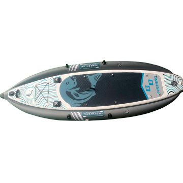 Powerful 6KW TAME BILLOW Inflatable Paddle Board: Extended Riding Time & Ideal for Fishing Activities with Included Seat