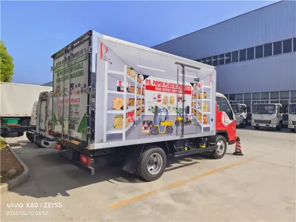 3.6m Foton Mini Refrigerated Unit Truck