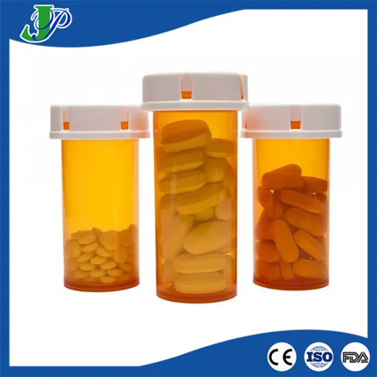 Hot Selling Small Eco-Friendly PP Plastic Snap Pill Bottles Medical Vials